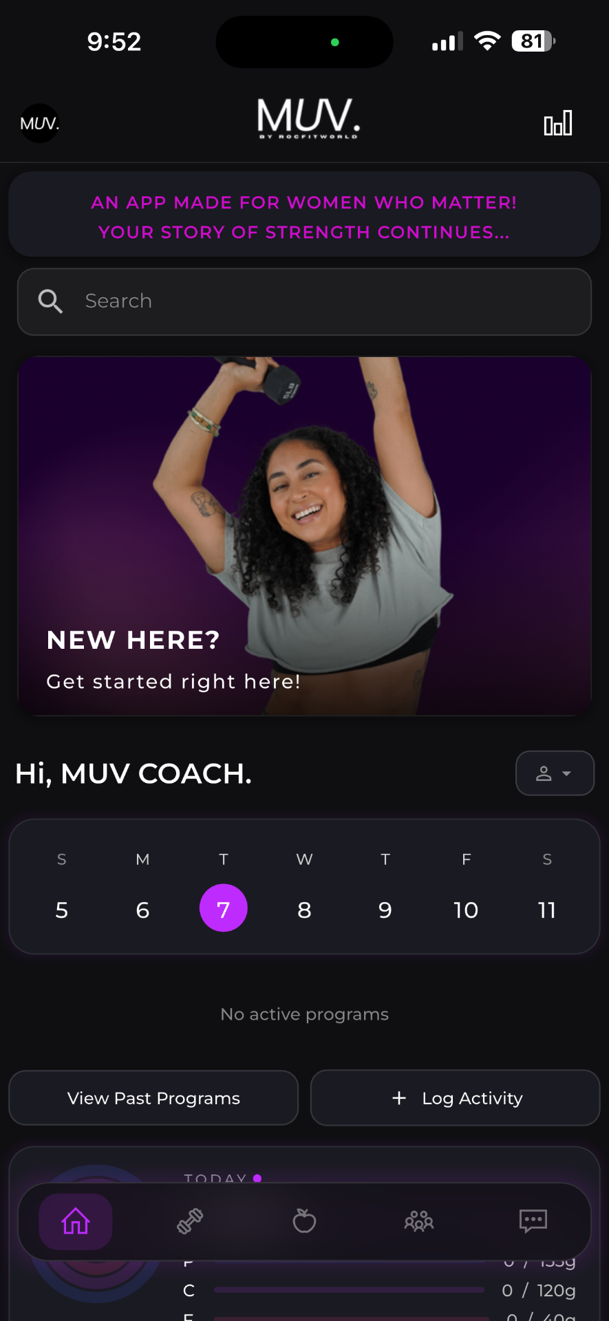 Home Dashboard